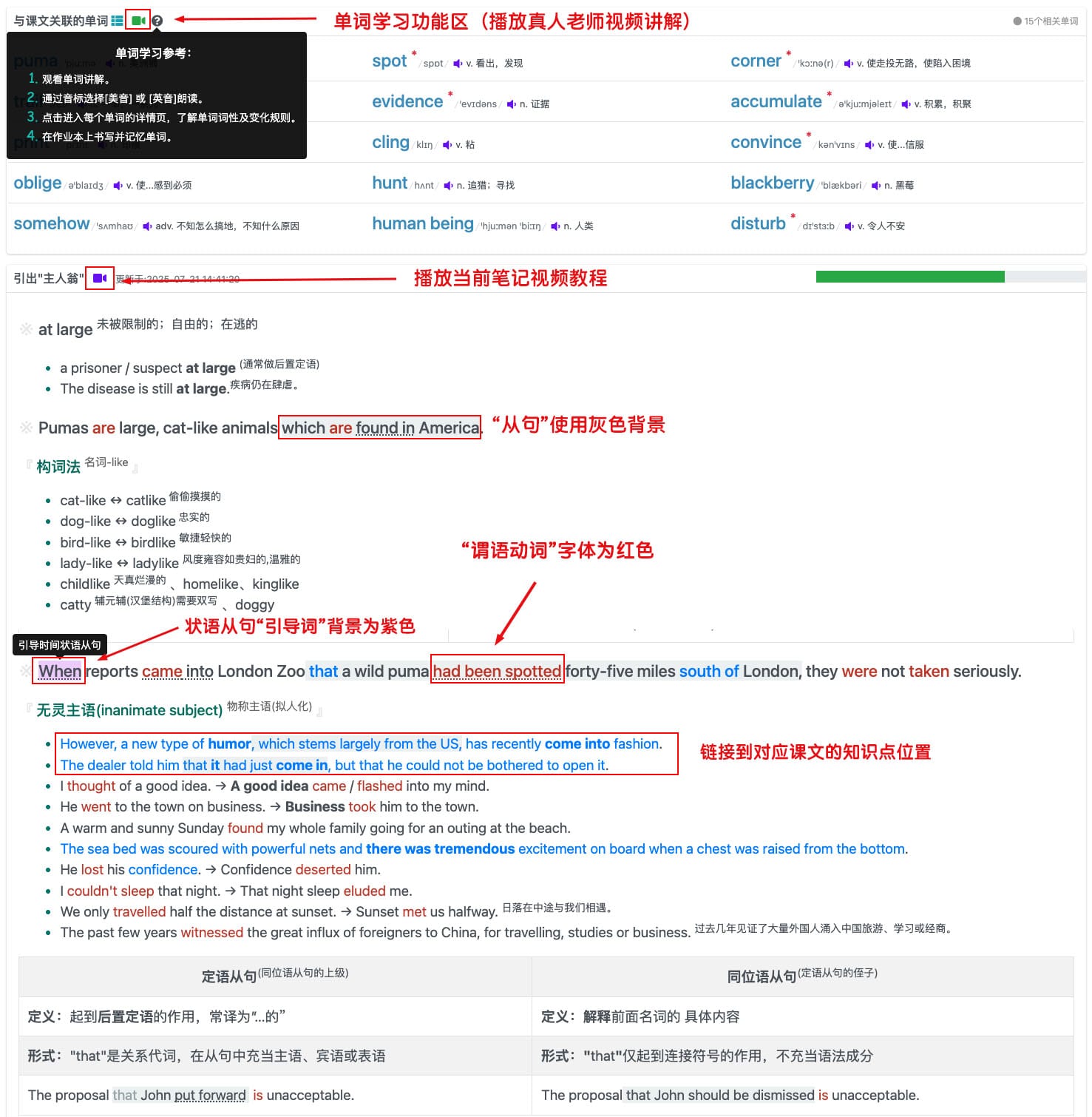 笔记使用介绍